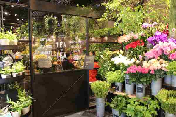 Aoyama Flower Market Tea House:咖 啡 店 與 花 店 的 浪 漫 結 合 。