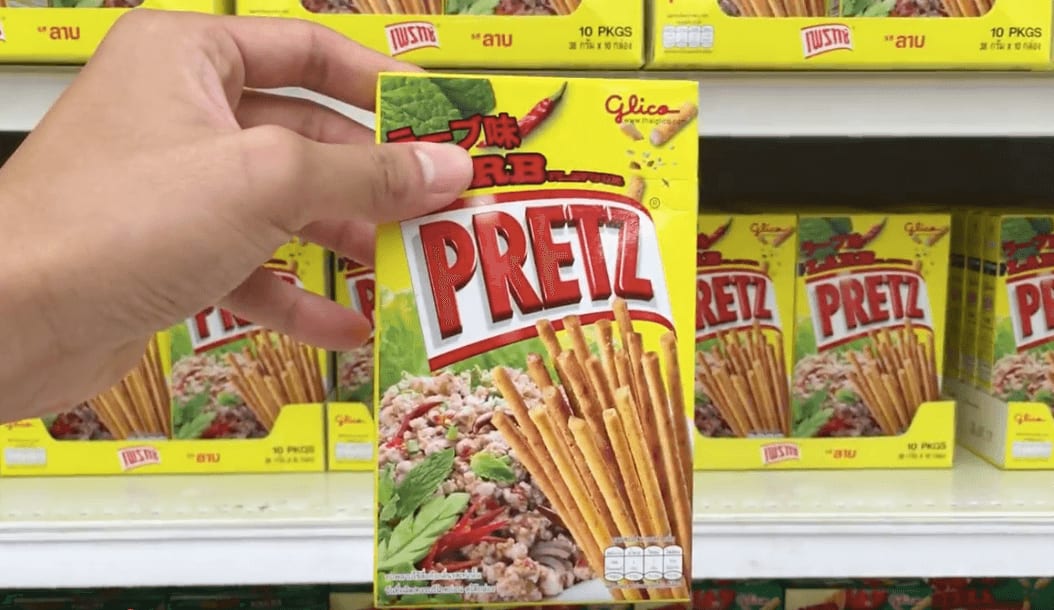 打 拋 豬 口 味 Pretz