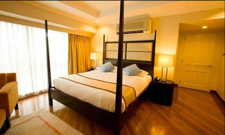 又大又舒服的床。|Large and comfortable bed 圖片來源:hotelscombined