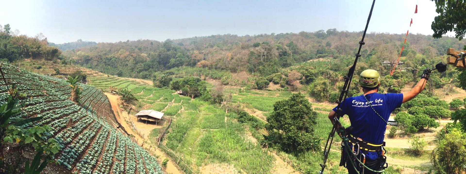 du lịch tự túc chiang mai: phiêu lưu đu dây