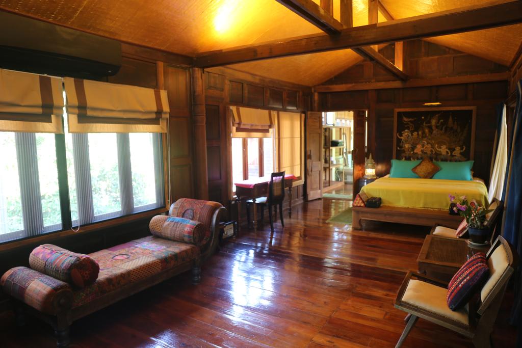 du lịch tự túc chiang mai: nhà khách baan boo loo