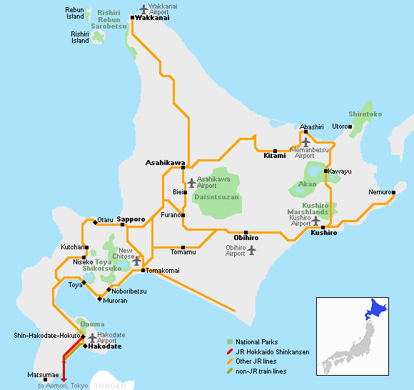 Tất Tần Tật Về Mùa Thu Ở Hokkaido! 29 mùa thu ở hokkaido: bản đồ
