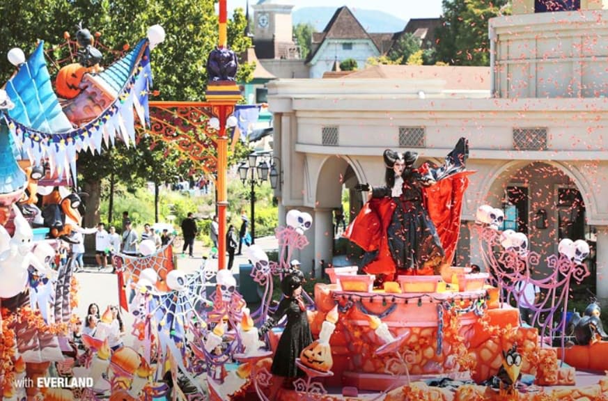 Vì Sao Mùa Thu Là Mùa Lãng Mạn Của Hàn Quốc 15 diễu hành halloween tại everland