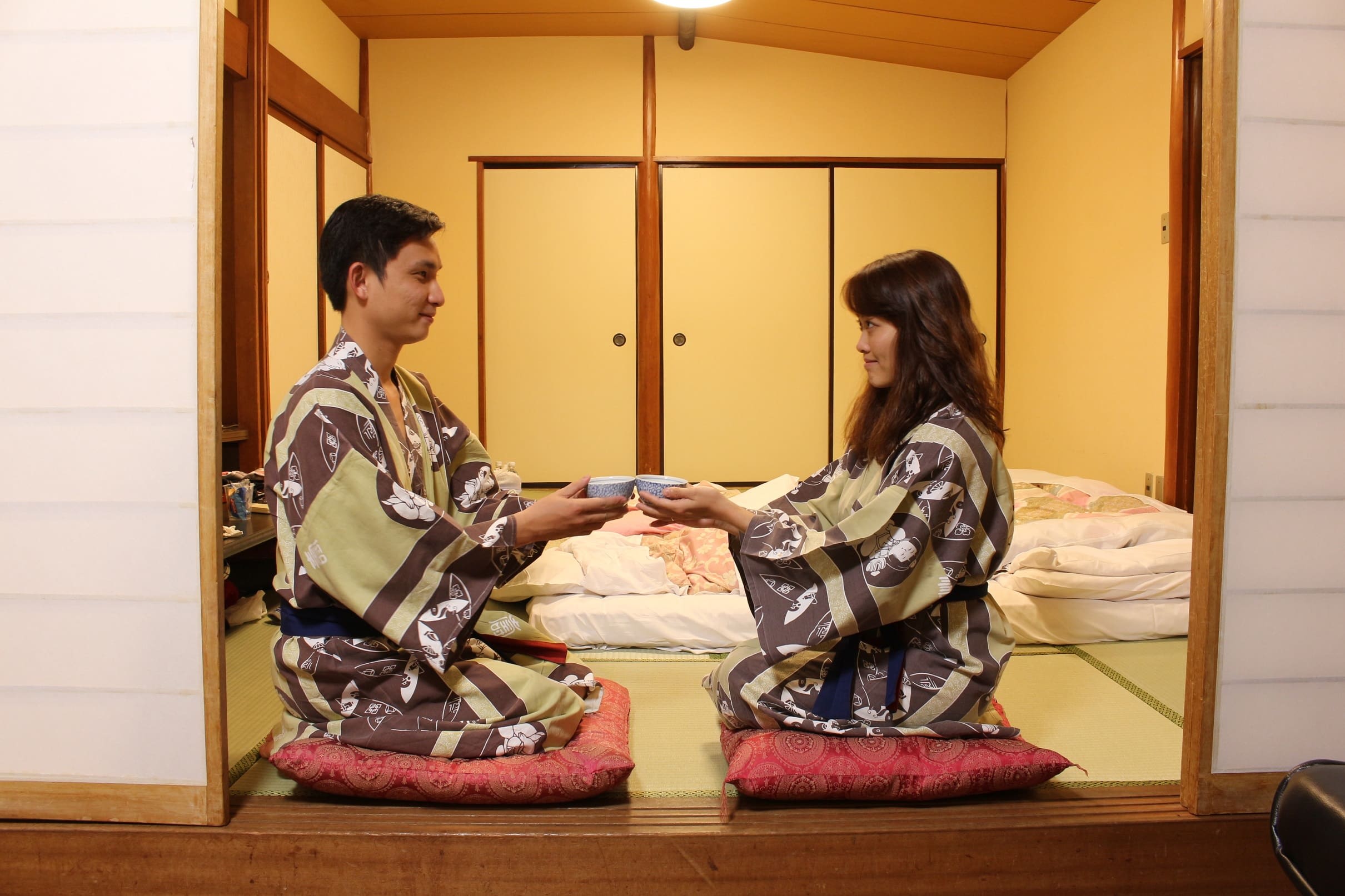 du lịch tự túc một ngày ở nhật bản: mặc kimono nhật