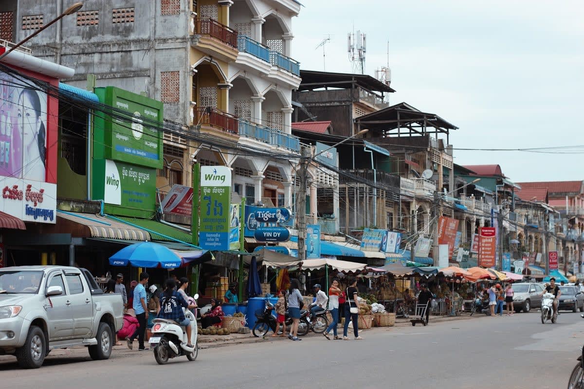 Một mình ở Kampot – Kep – Borkor 7 du lịch miền nam campuchia - Chợ Phsar Kronat