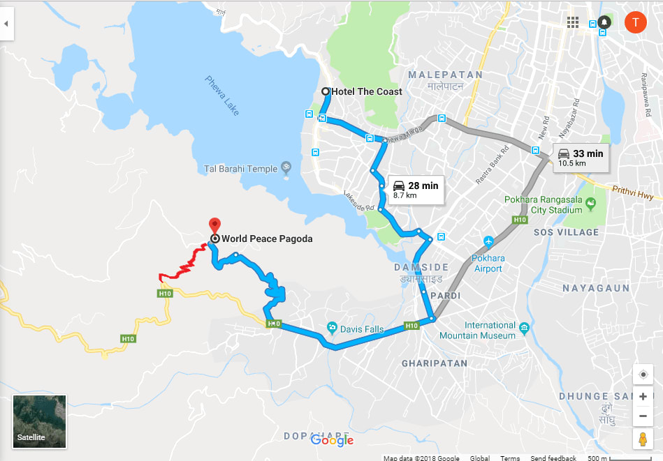 Nepal, đi đi đừng sợ 19 du lịch nepal: đường đi qua world peace pagoda