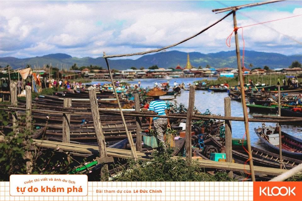 Có một INLE thanh bình như thế 12 chợ nổi buổi sáng ở ywama trong chuyến du lịch inle