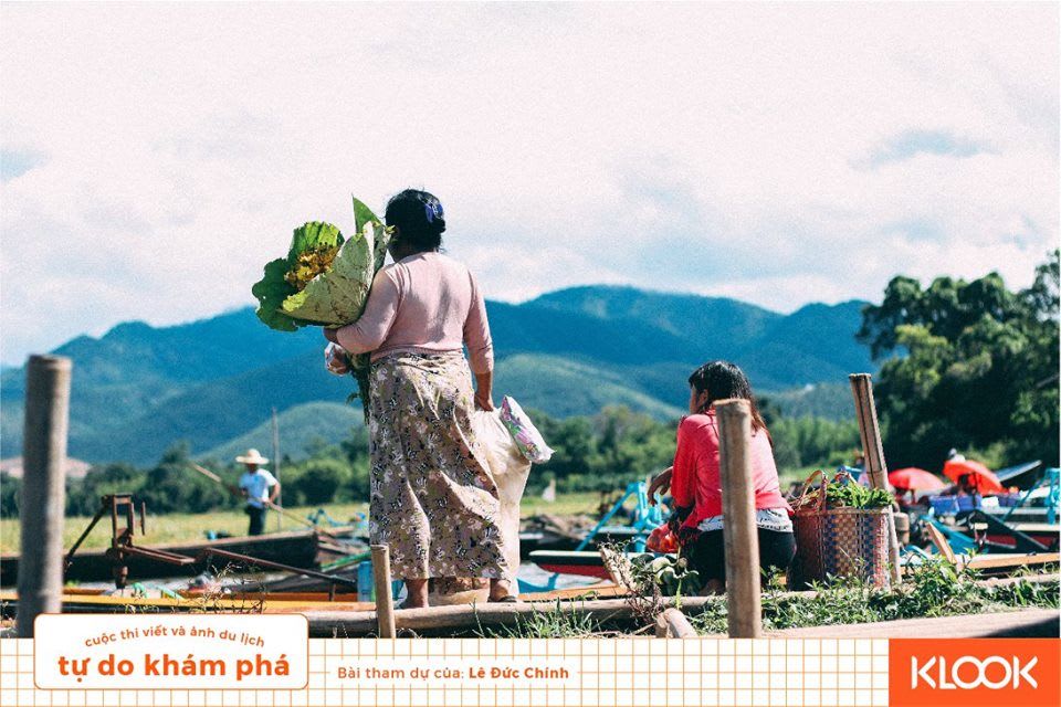 Có một INLE thanh bình như thế 15 người dân bản địa ở phiên chợ trong chuyến du lịch inle