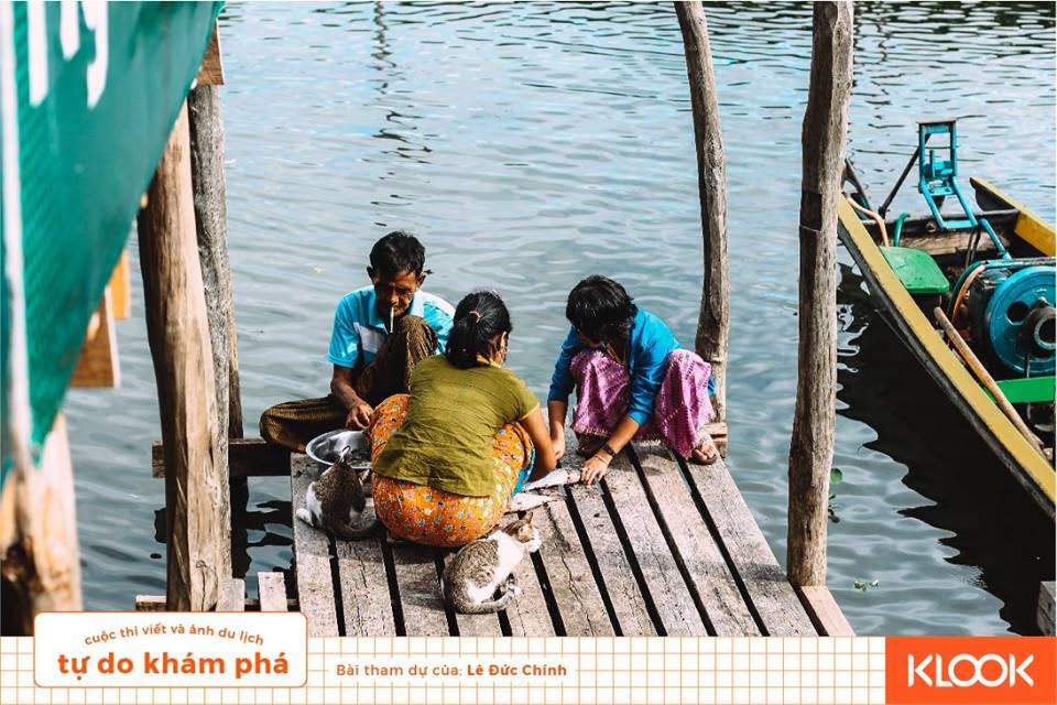 Có một INLE thanh bình như thế 3 gia đình người bản địa trong chuyến du lịch Inle