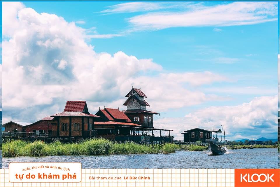Có một INLE thanh bình như thế 6 nhà hàng nổi trong chuyến du lịch inle