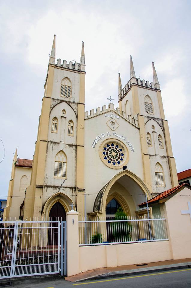 du lịch malacca - nhà thờ st francis xavier