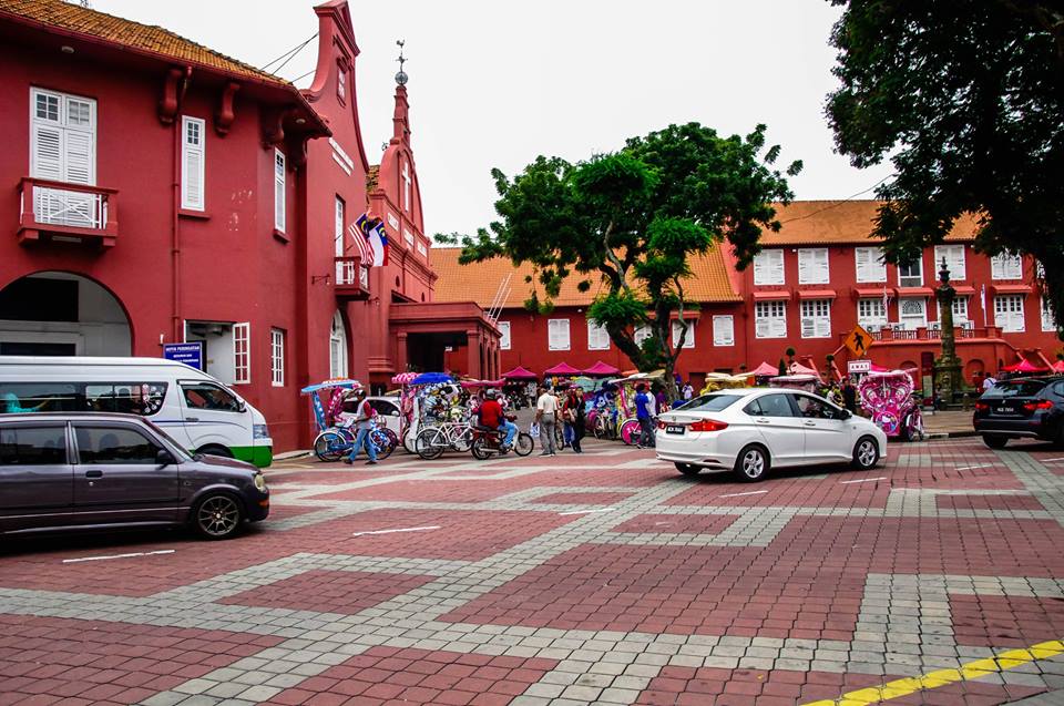 du lịch malacca - quảng trường hà lan
