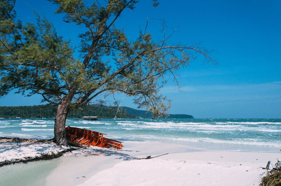 Koh Rong Samloem Trip 9 tắm biển tại bãi saracen bay là kinh nghiệm đi koh rong samloem