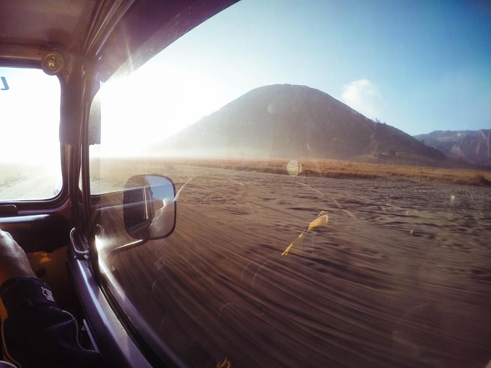 chuyến xe đến núi lửa bromo
