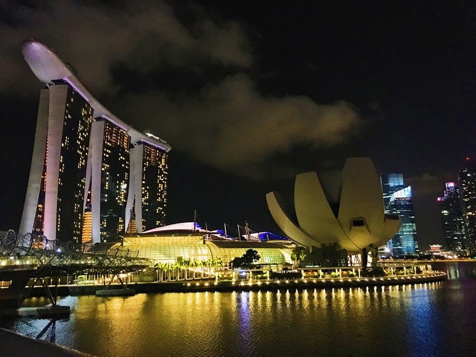 trải nghiệm singapore 4 ngày 3 đêm: marina bay về đêm