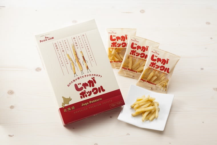 24 món ngon Hokkaido nhất định phải mua làm quà 20 Snack khoai tây Jaga Pokkuru