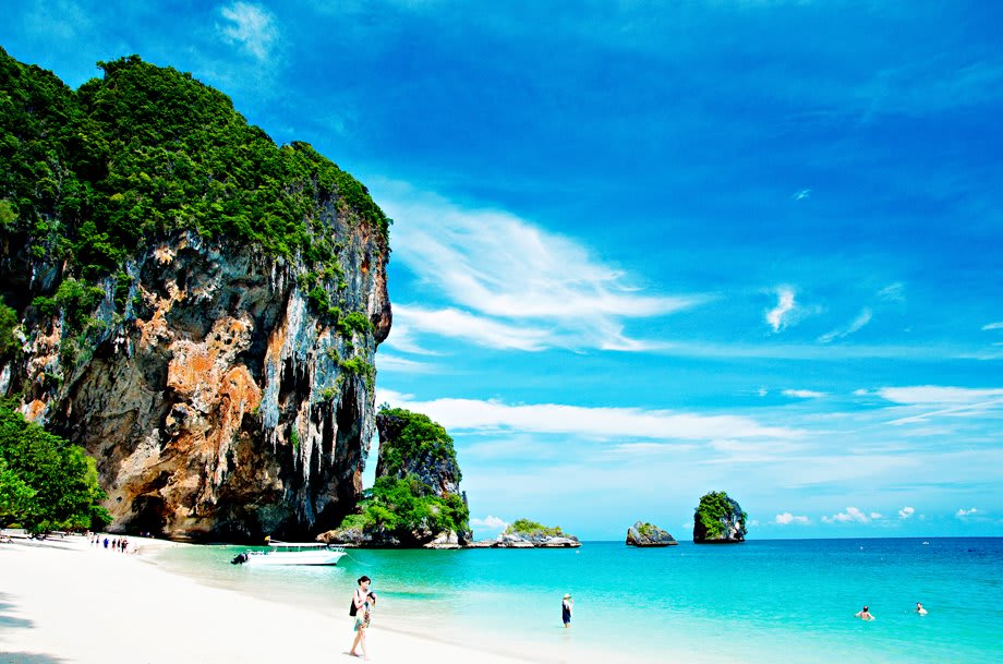 Phra Nang Beach lÃ  má»t bÃ£i biá»n ÄÃ´ng nam Ã¡ ráº¥t Äáº¹p