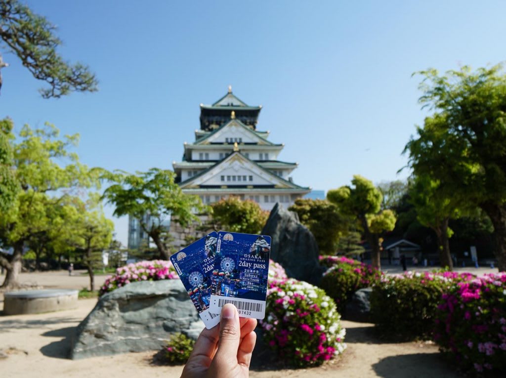 thẻ vận chuyển ở khu vực osaka: osaka amazing pass
