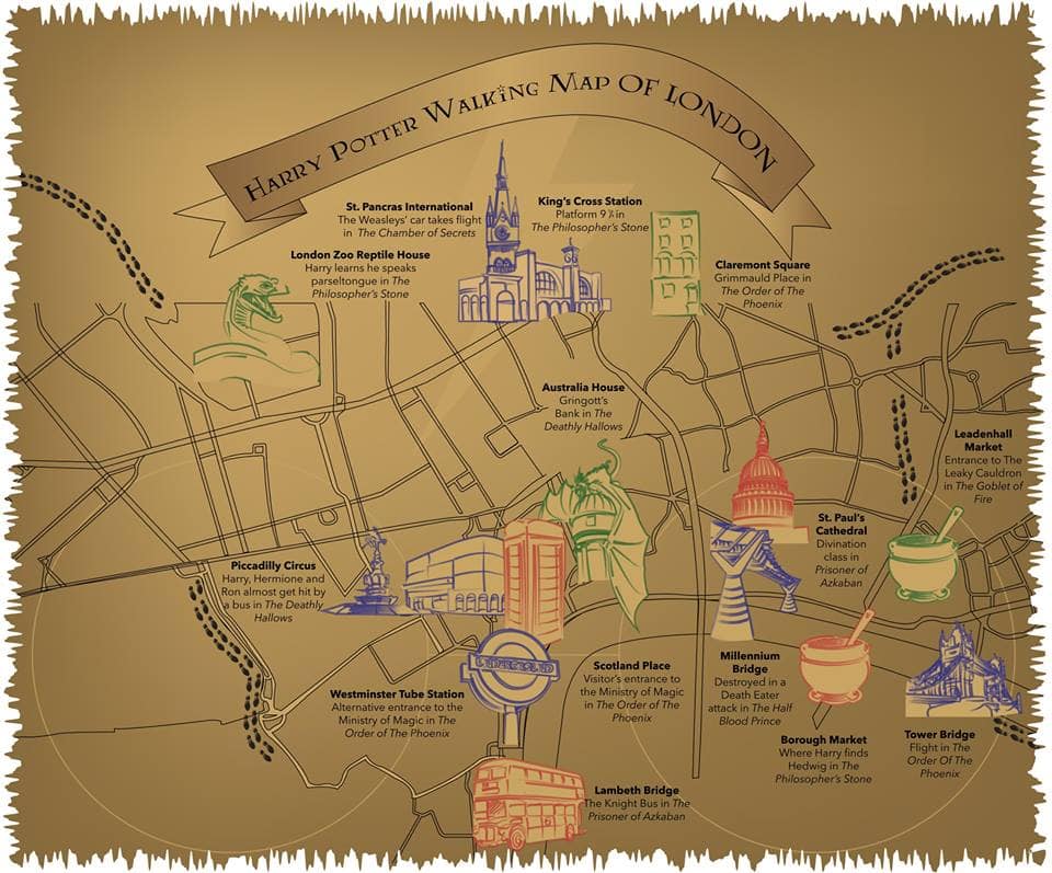 ghé phim trường harry potter, một địa điểm du lịch harry potter nổi tiếng ở london