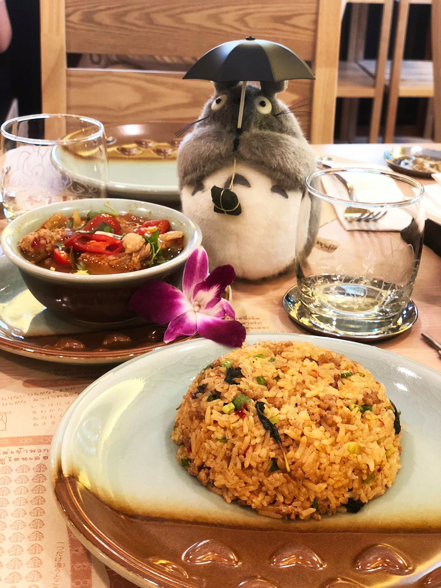 Trở về tuổi thơ với nhà hàng theo chủ đề Totoro đầu tiên tại Bangkok 4 món ăn của nhà hàng totoro tại bangkok