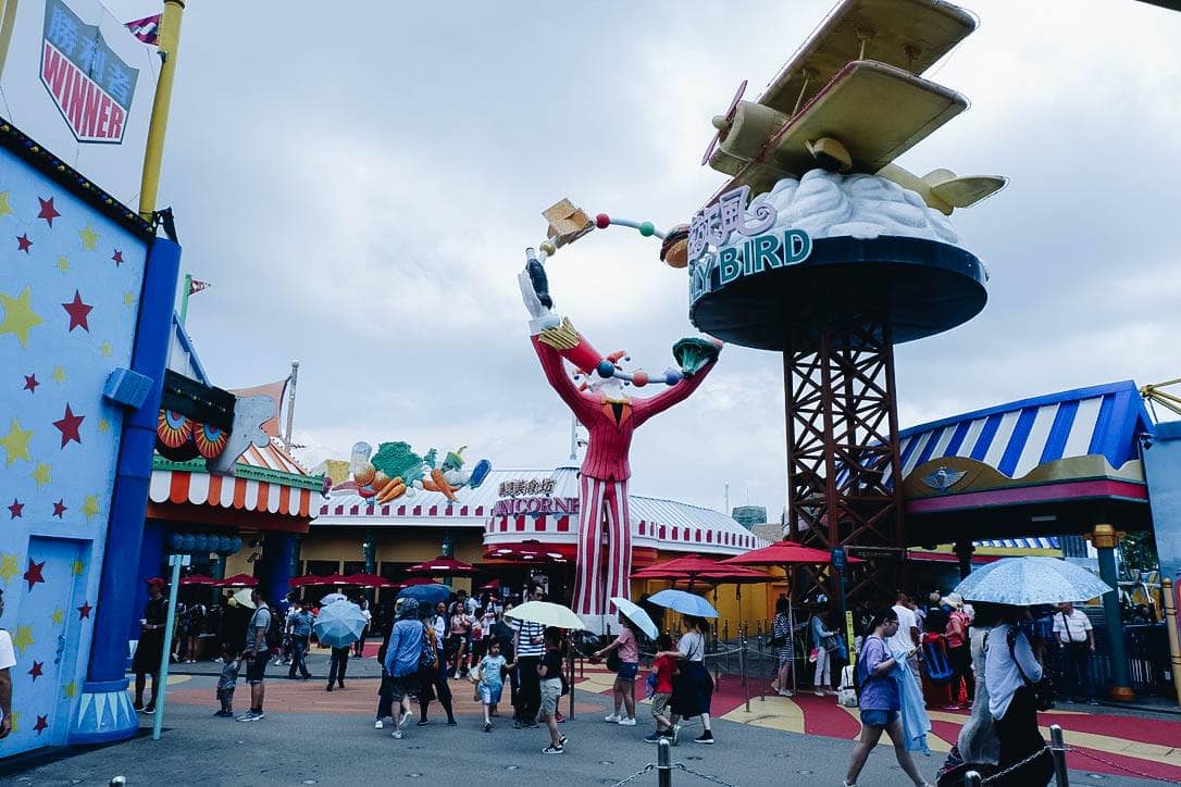 vui chơ tại ocean park