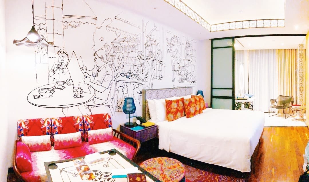 phòng ngủ hotel indigo