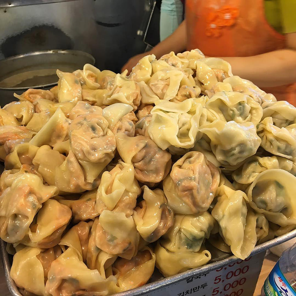 Bí Kíp “oanh Tạc” 7 Chợ Đêm Hàn Quốc 4 món mandu ở chợ dongdaemun