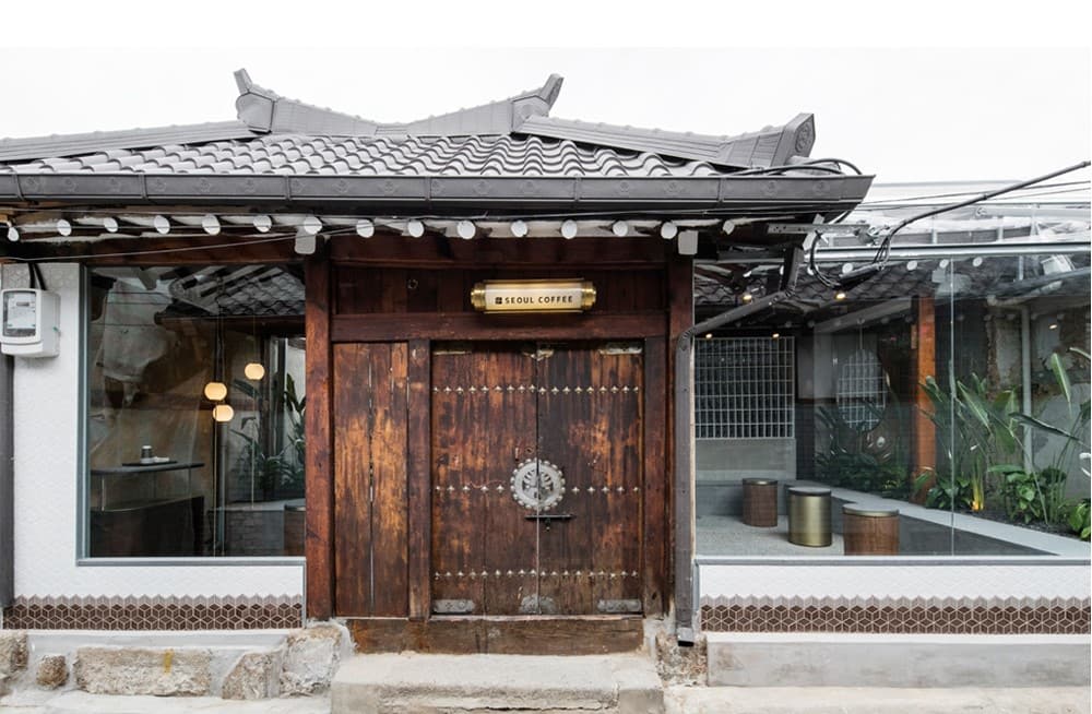 Check-in triệu like tại 5 tiệm cà phê siêu HOT ở Seoul 10 cổng của tiêm seoul coffee