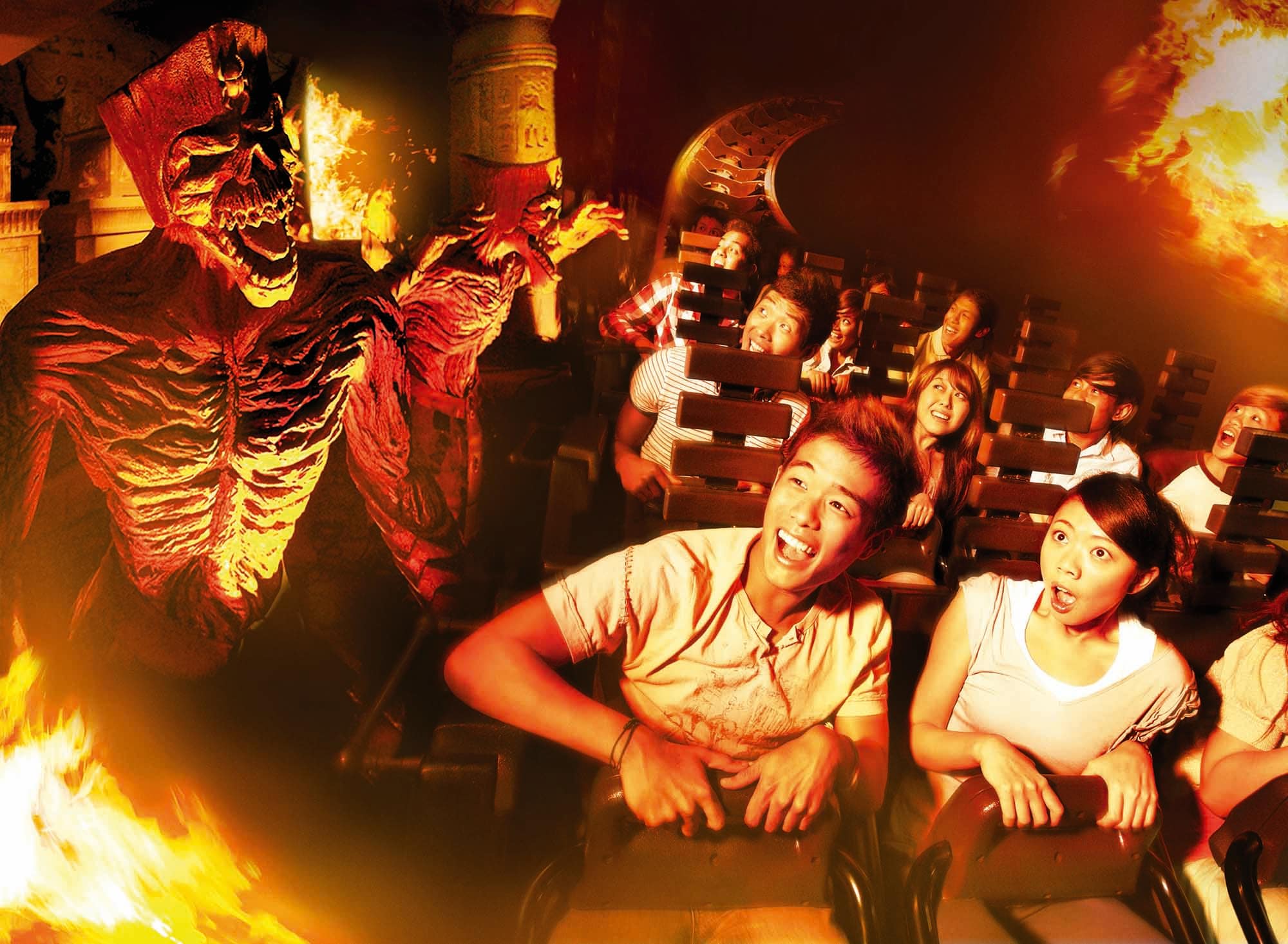 Những lý do khiến bạn nhất định phải ghé thăm Resorts World Sentosa 6 tàu lượn revenge of the mummy tại resorts world sentosa