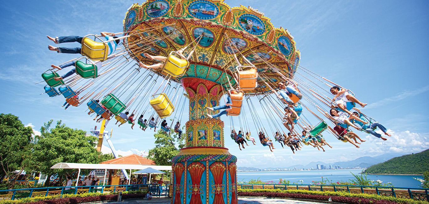 trò đu quay tại vinpearl land phú quốc