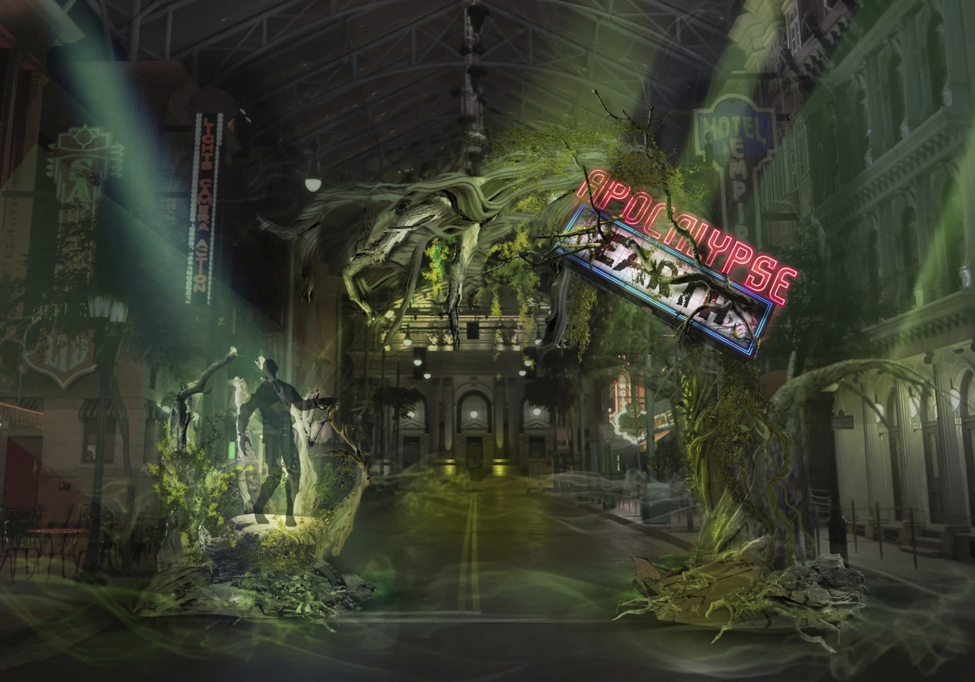 TIN HOT: “Thót tim” Halloween Horror Nights 8 tại Universal Studios Singapore 9 khu vực hù dọa apocalypse earth