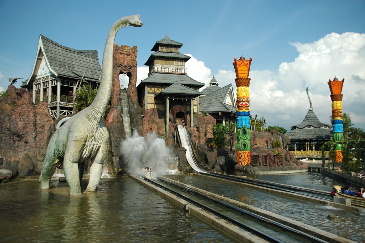 Cẩm nang chinh phục công viên Leofoo Village Đài Bắc 9 khu vực south pacific