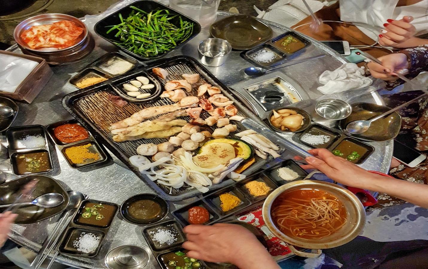 Chơi quên lối về tại Hàn Quốc 21 lòng rán hàn quốc