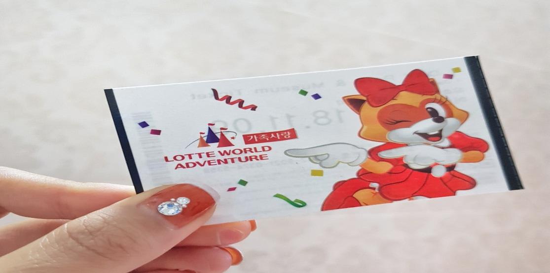 Chơi quên lối về tại Hàn Quốc 23 vé lotte world