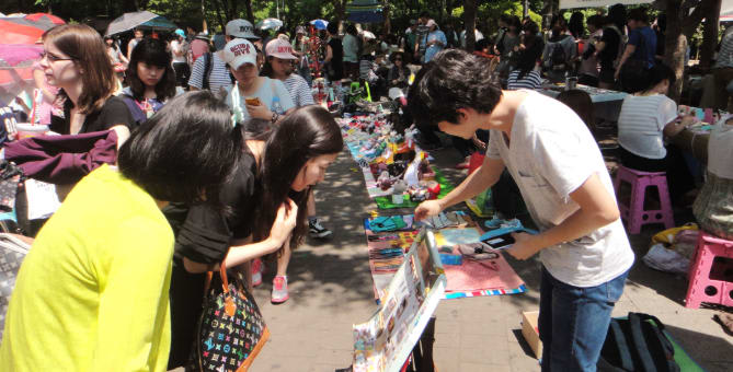 Kinh nghiệm du lịch tự túc khám phá Hongdae cho người đi lần đầu! 14 tat tan tat ve hongdae6