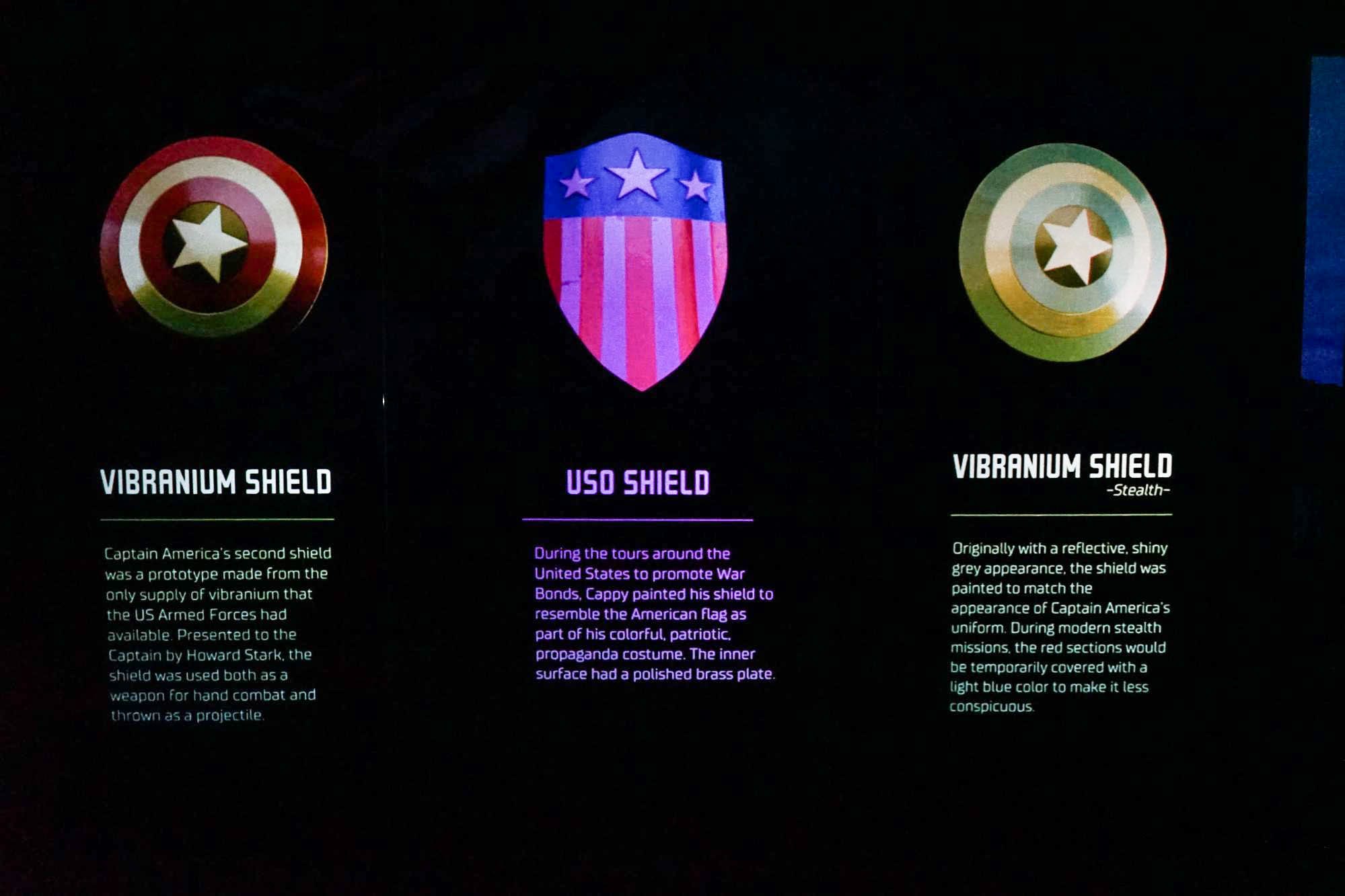 artscience museum marvel captain america shield