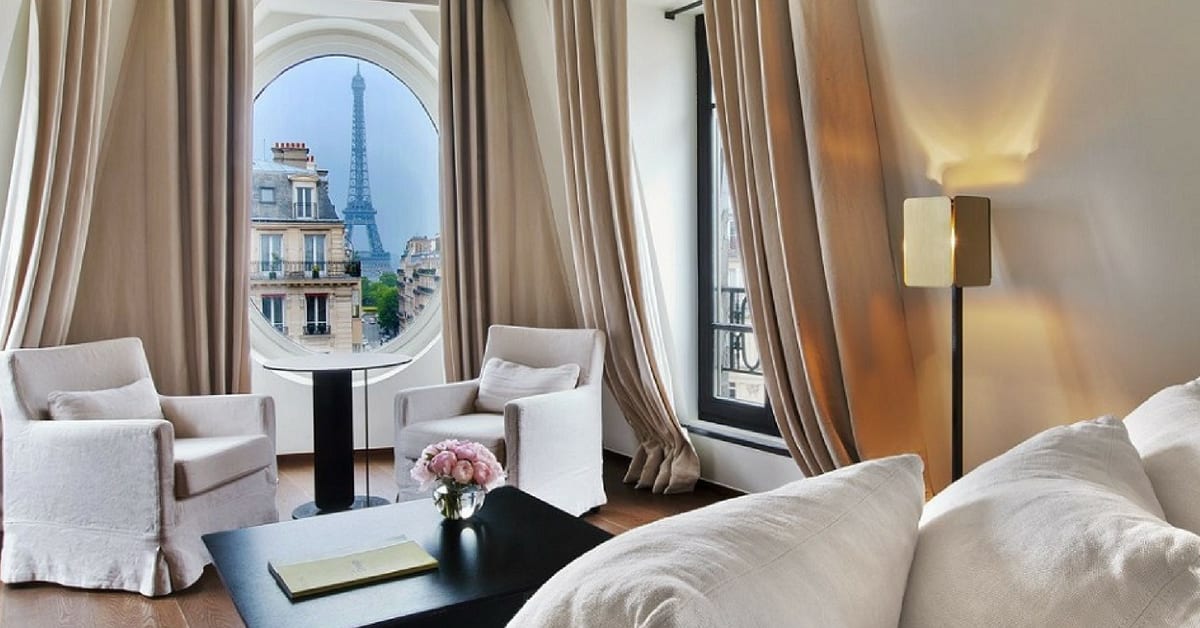 Hotels In Paris You Can Wake Up To Views Of The Eiffel Tower From