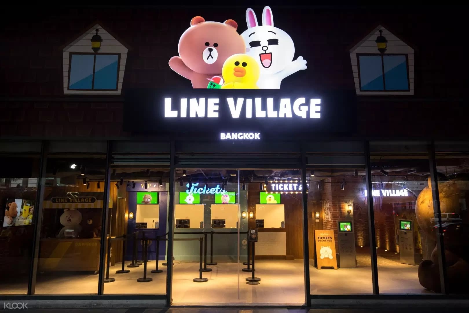 LINE Village Bangkok Entrance