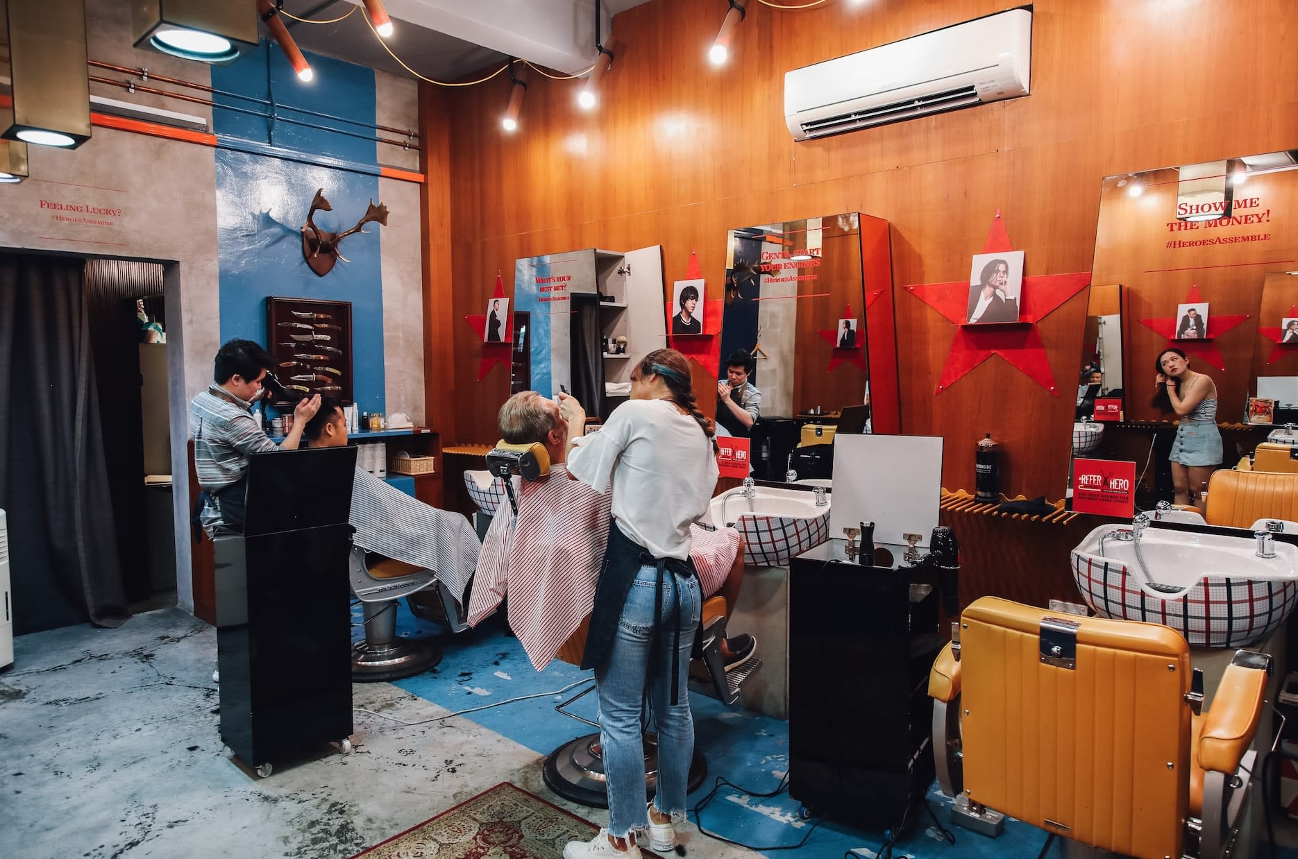 we need a hero barber