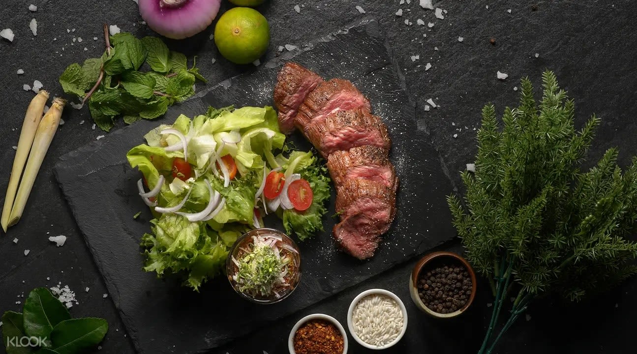 Steak at Infusion Eatery & Bar