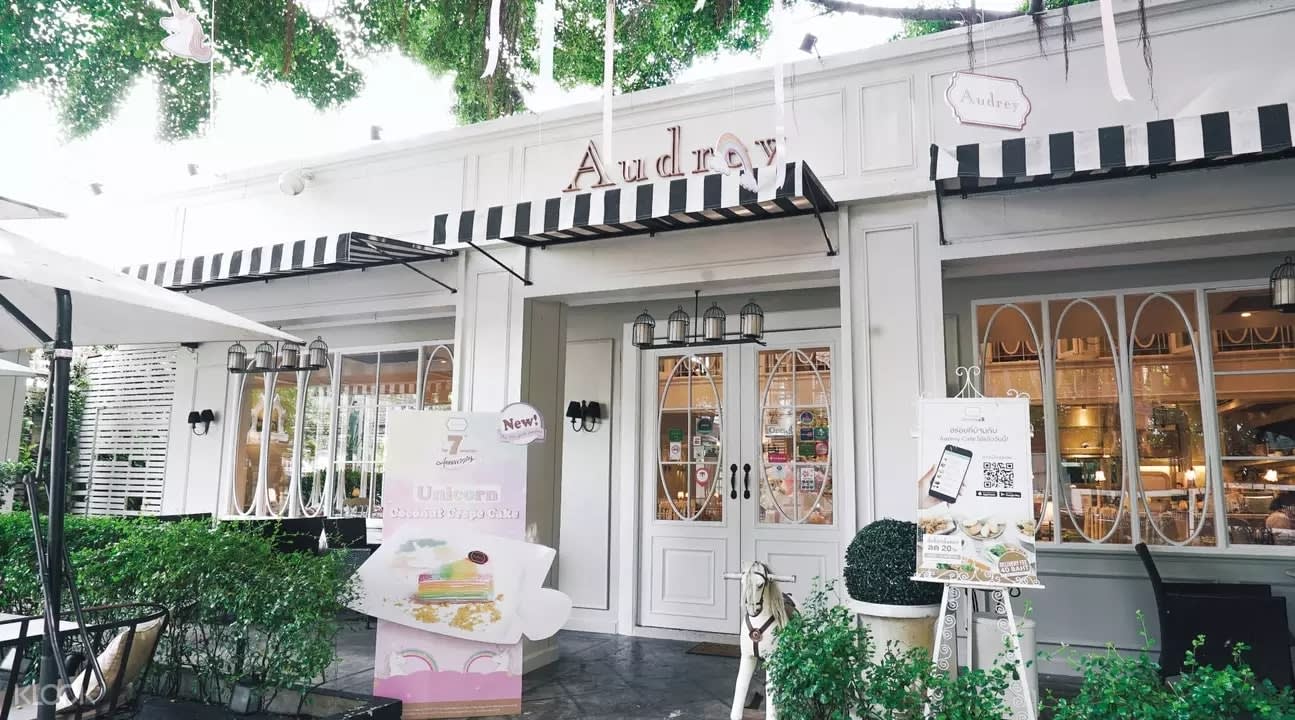 Exterior of Audrey Cafe and Bistro