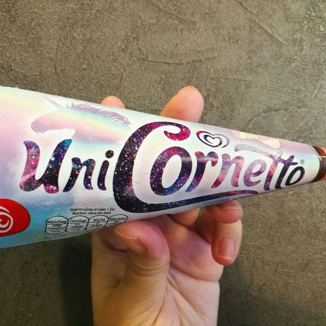 Bangkok's Unicornetto wrapper