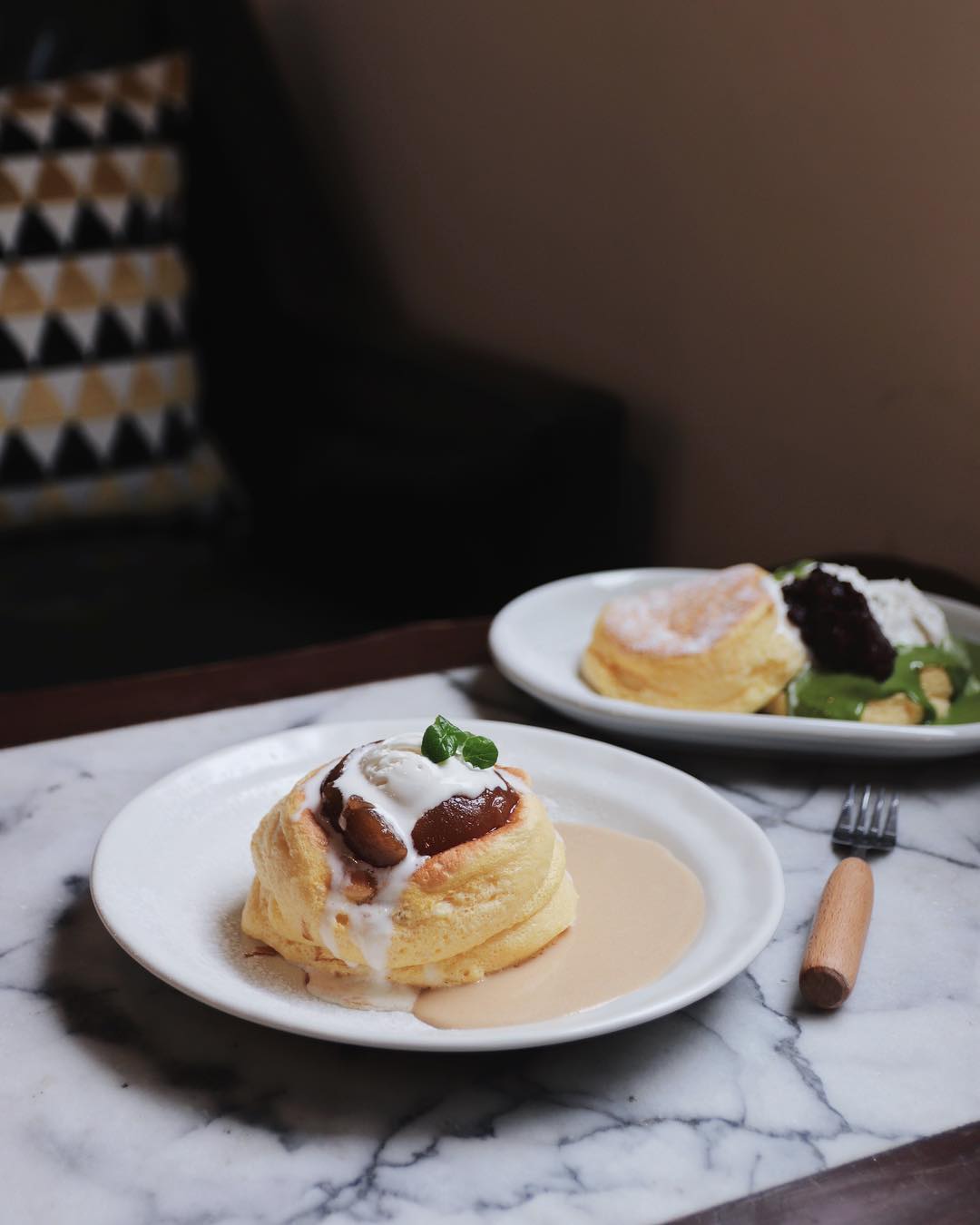 Kichi Pancake stacks