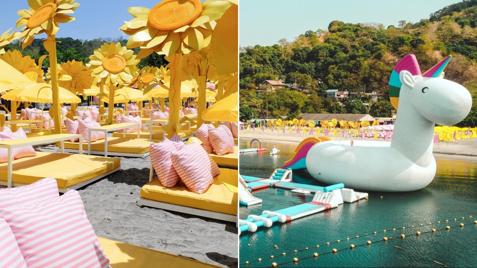 Inflatable Island In Subic Is Now Home To Giant Sunflowers