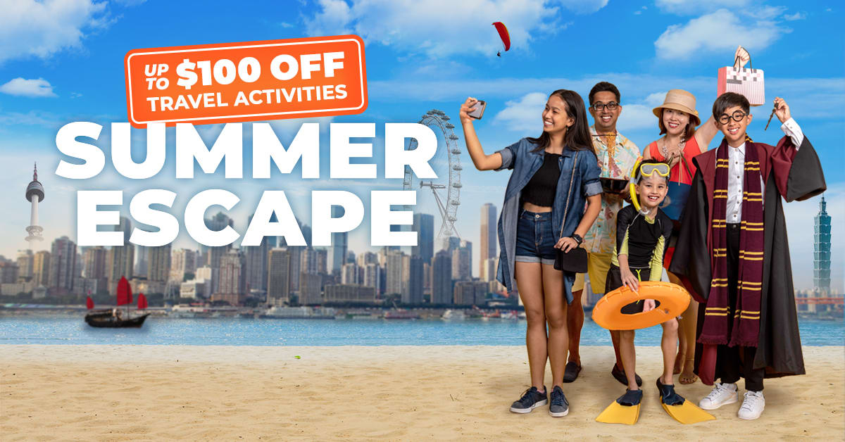 Save 100 On Your Family Holiday With The Klook Summer Escape Sale