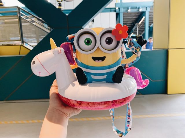 universal studios japan minion unicorn popcorn bucket