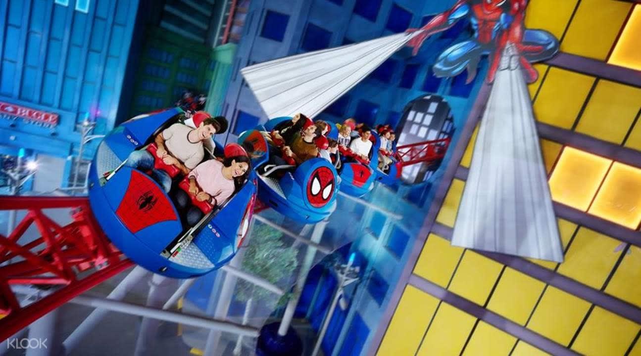 img worlds of adventure marvel spiderman