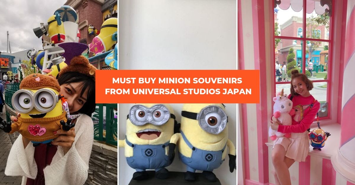 USJ Limited Minions Popcorn Bucket Bob and Bear Tim Disney from Japan