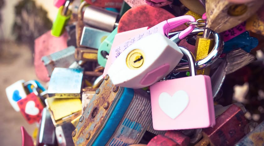 N Seoul Tower Love Locks N Seoul Tower