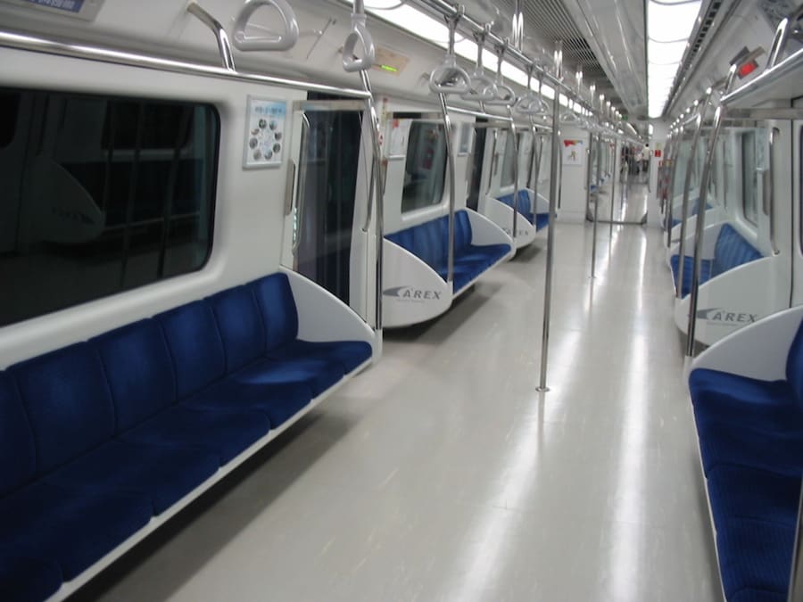 AREX All Stop Interior Seoul AREX